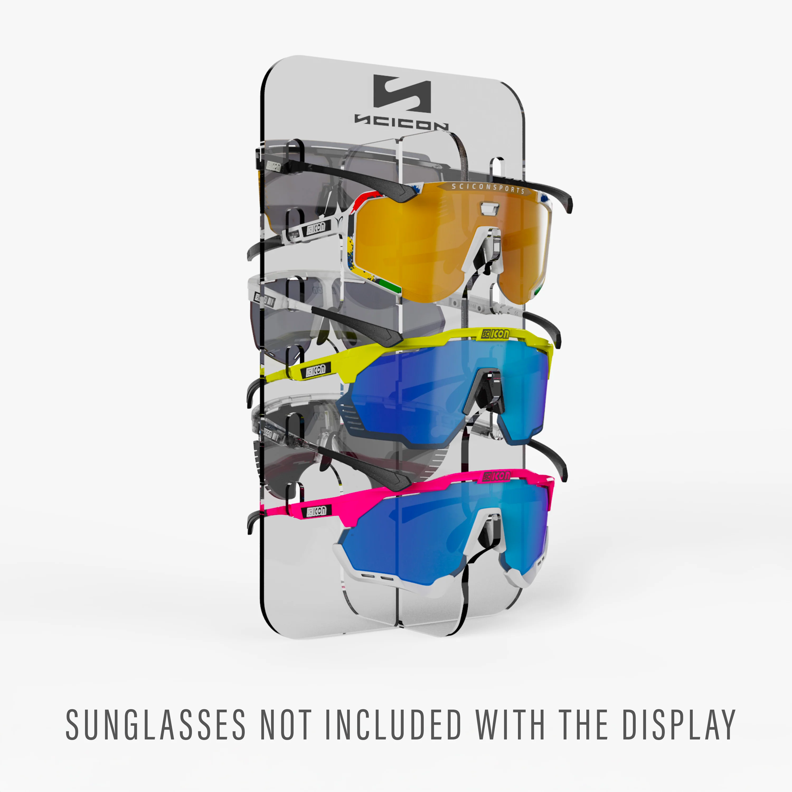 Mini Tower Display x6 – Compact Eyewear Display Stand
