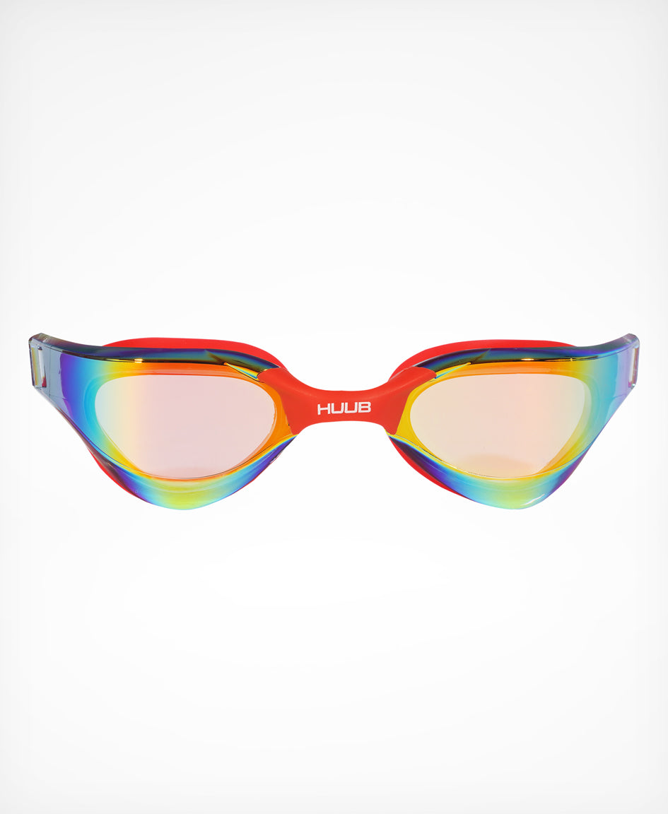 HUUB Lurz Swim Goggle – ultra-slim, light, mirrored lens, peripheral vision, Thomas Lurz signature