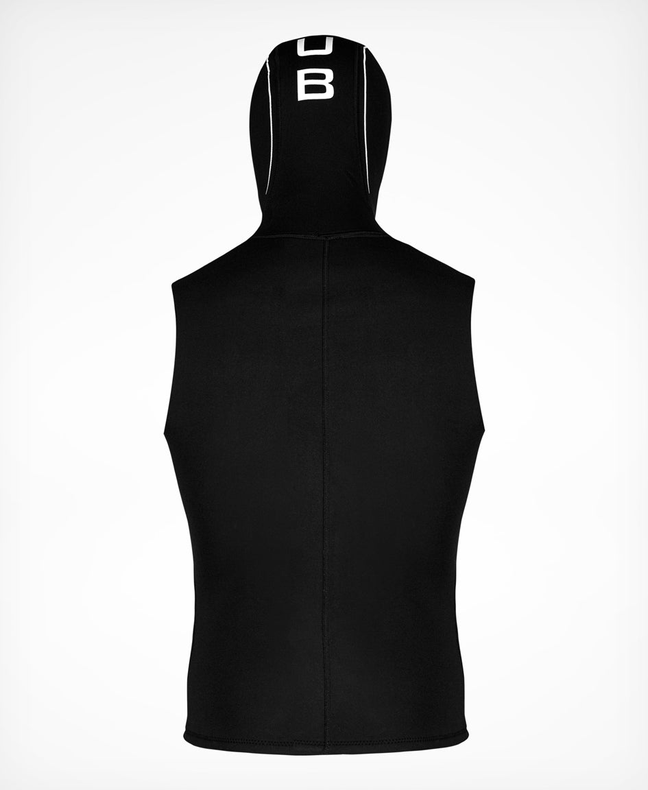 HUUB Hooded Neoprene Vest Unisex – full head and torso swim warmth, open water thermal