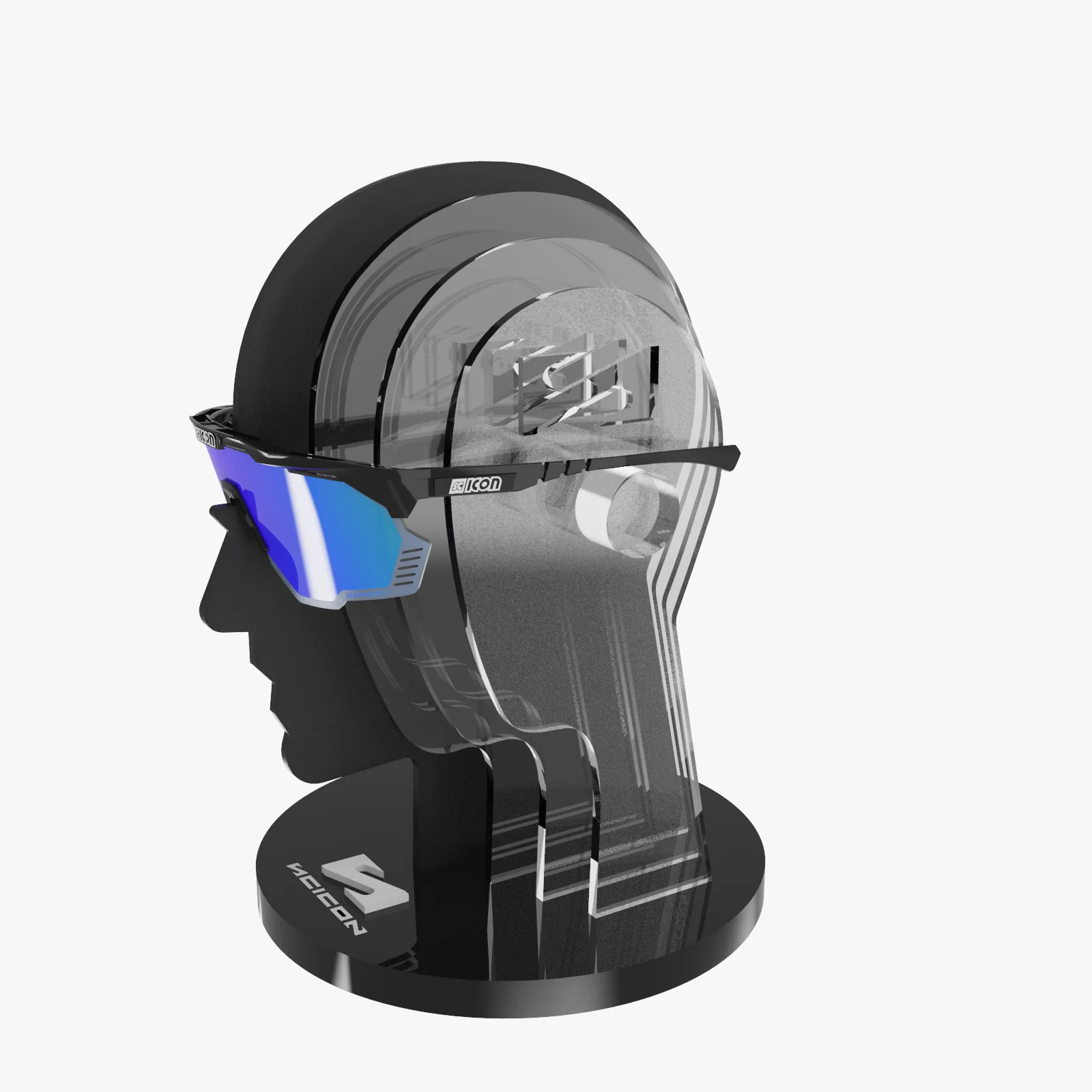 Head Display x Eyewear – Sunglasses & Eyewear Presentation Model