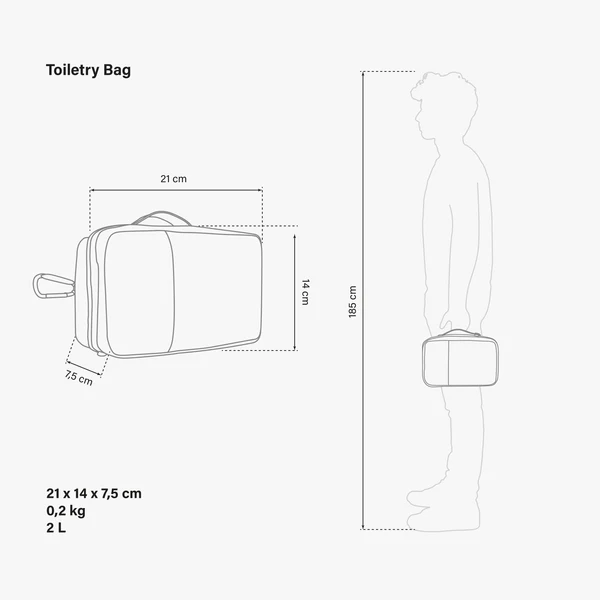 Portable Travel Toiletry Bag