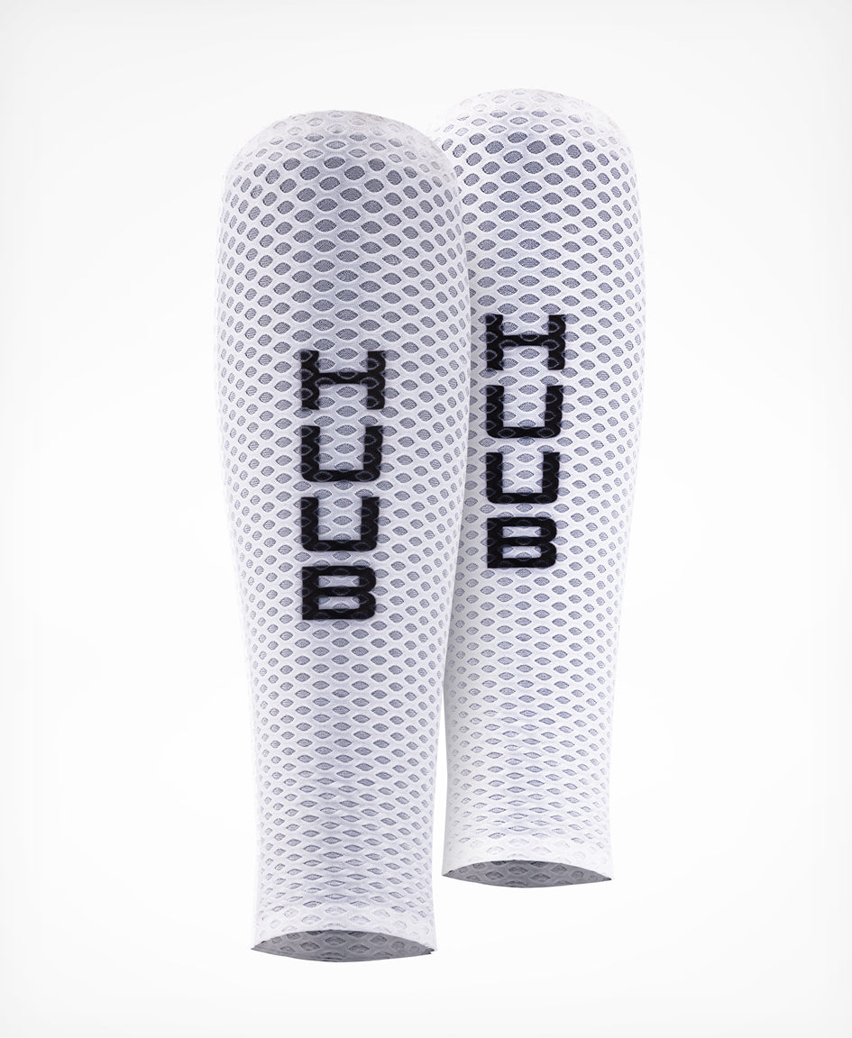 HUUB Aero Calf Sleeve SUB22 – aero performance calf guard for triathlon and cycling, Dan Bigham engineered