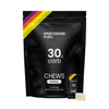 Single serve mint lemon PF 30 Energy Chews by Precision Fuel & Hydration, convenient sports nutrition for quick energy.