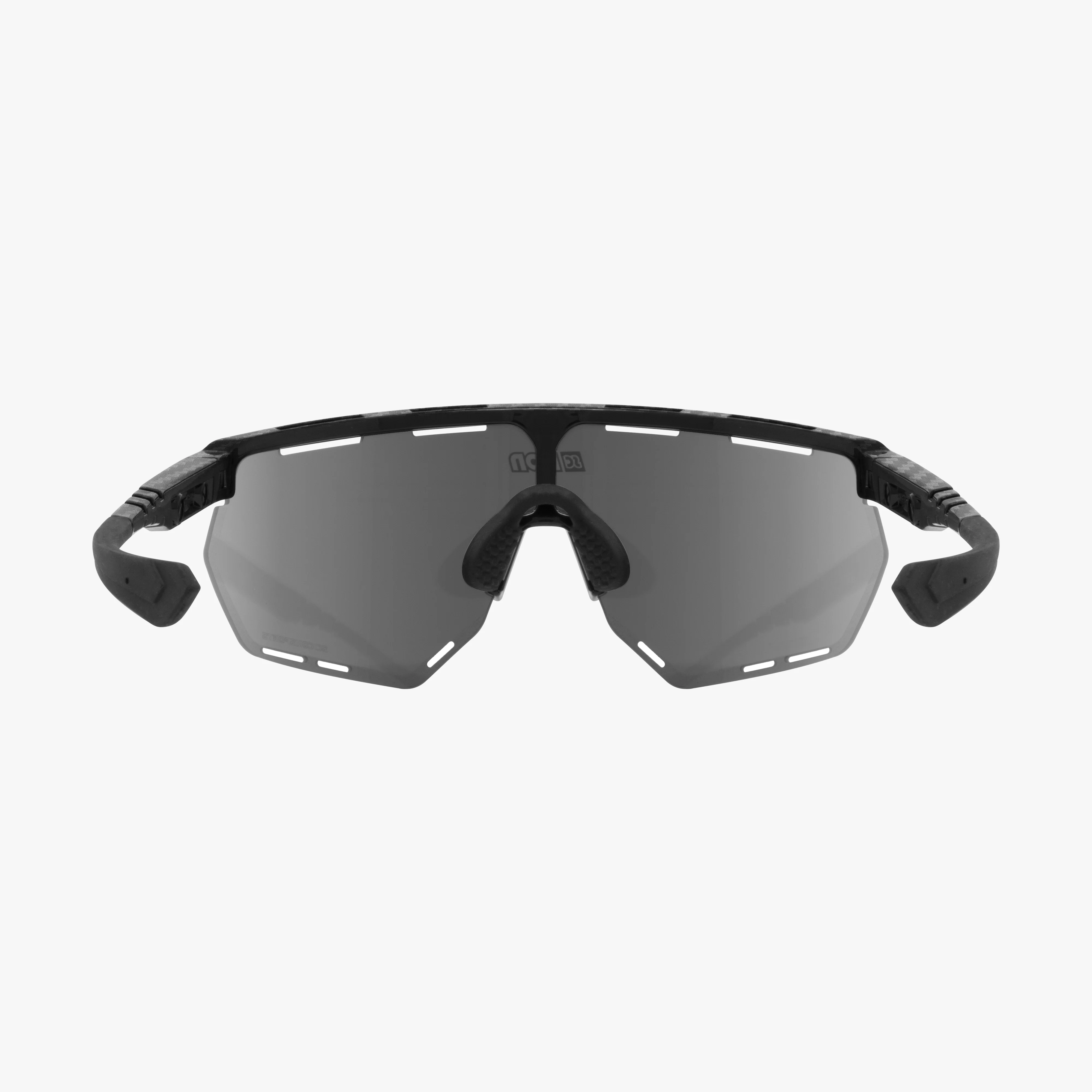 Scicon AeroWing high-performance sport sunglasses with sleek black frames and tinted lenses for active outdoor use.