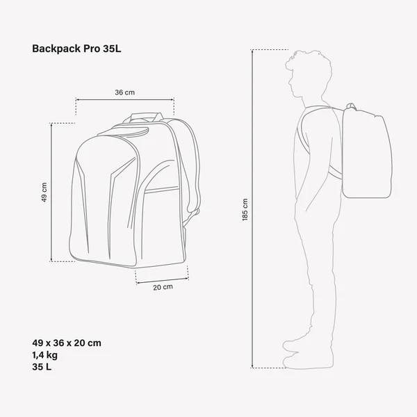 Zaino Pro 35L