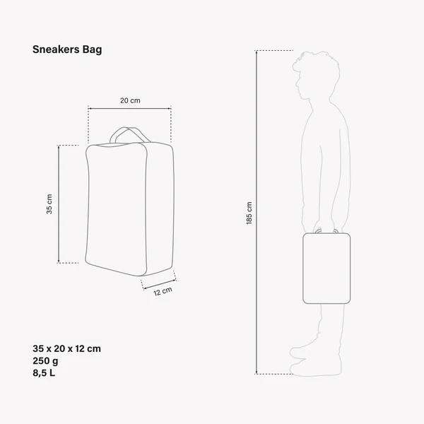 Borsa da viaggio per scarpe da ginnastica