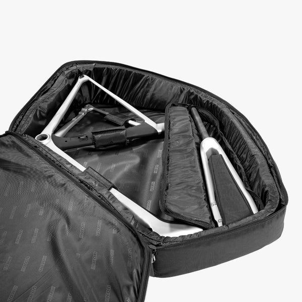 Borsa da viaggio morbida per telaio di bicicletta